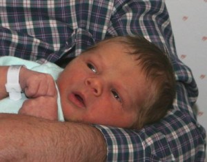 darling new grandson!
